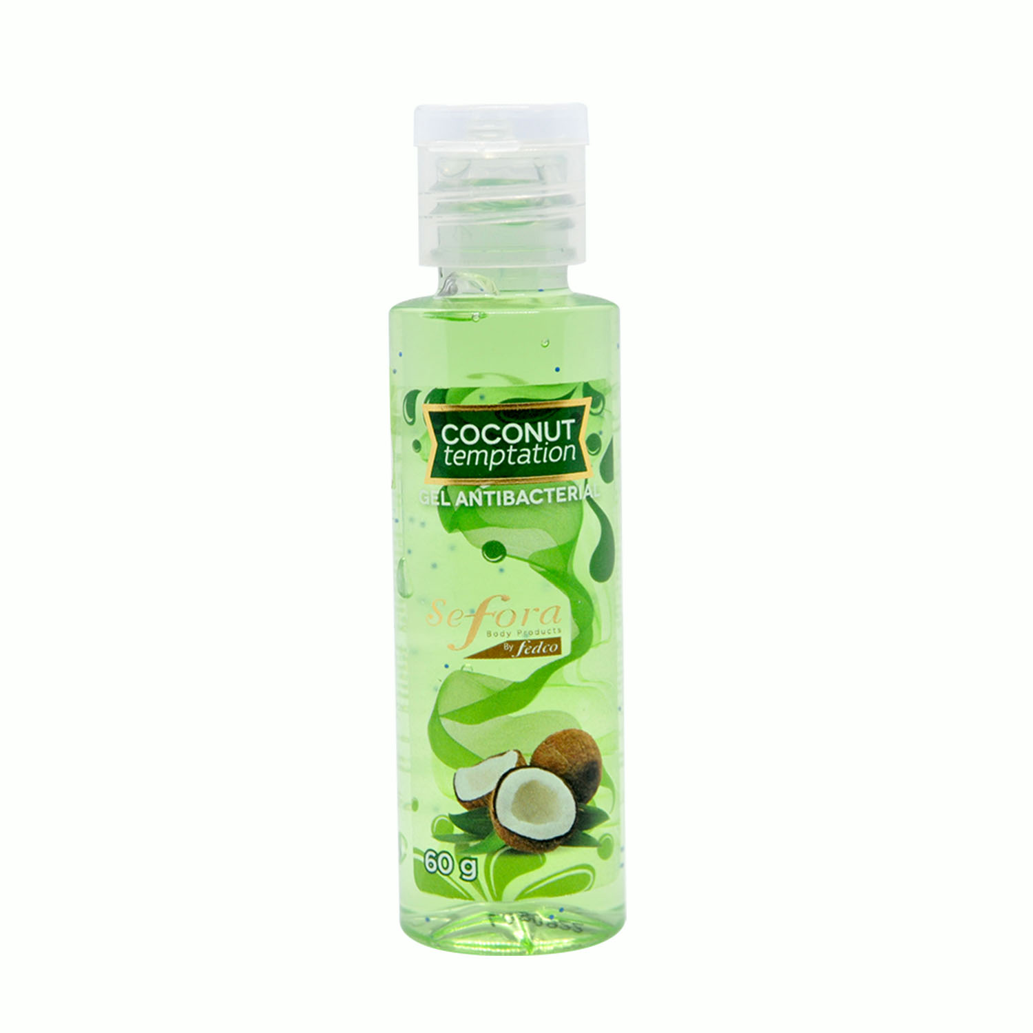 Gel Antibacterial Coconut Temptation 60 gr Sefora